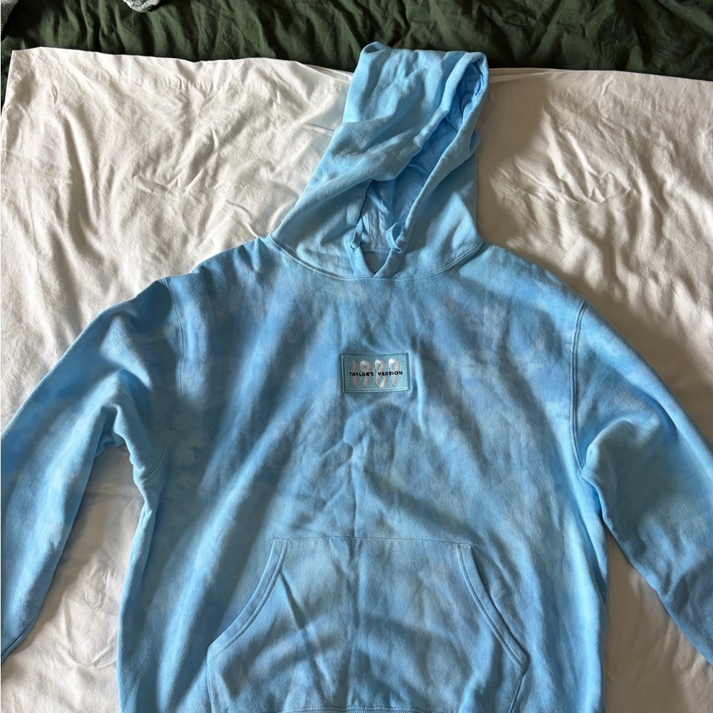 Taylor Swift Sky Blue 1989 Patch Hoodie
